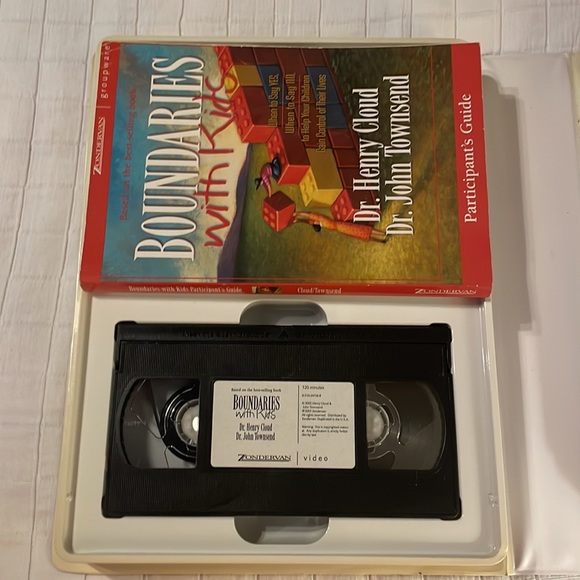 Boundaries with kids Leaders & participant guides vhs - Picture 3 of 9